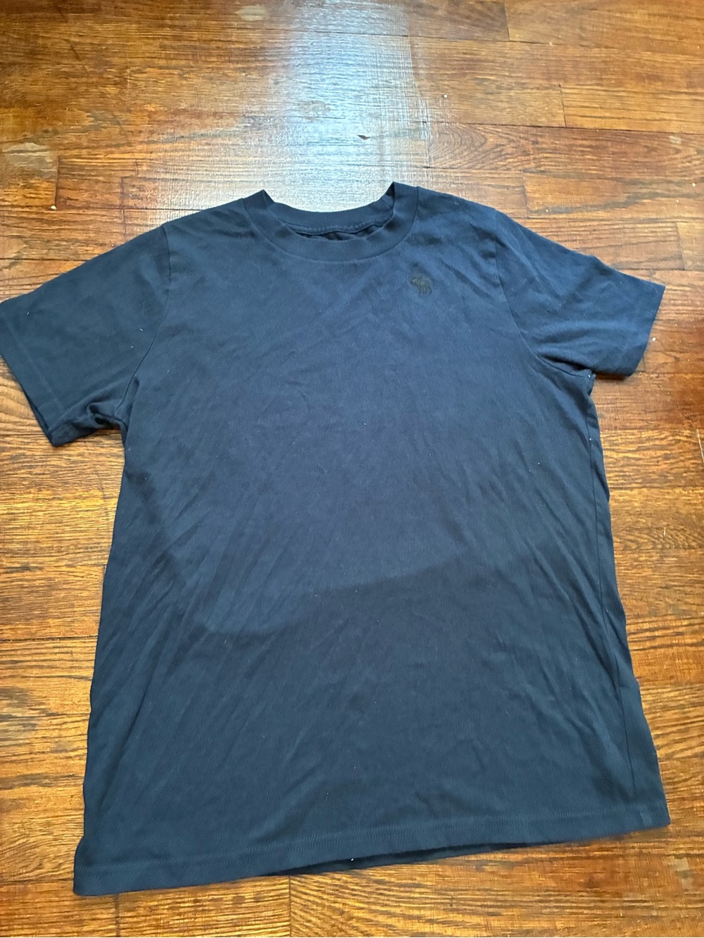 abercrombie kids Navy Short Sleeve Crew Tee
